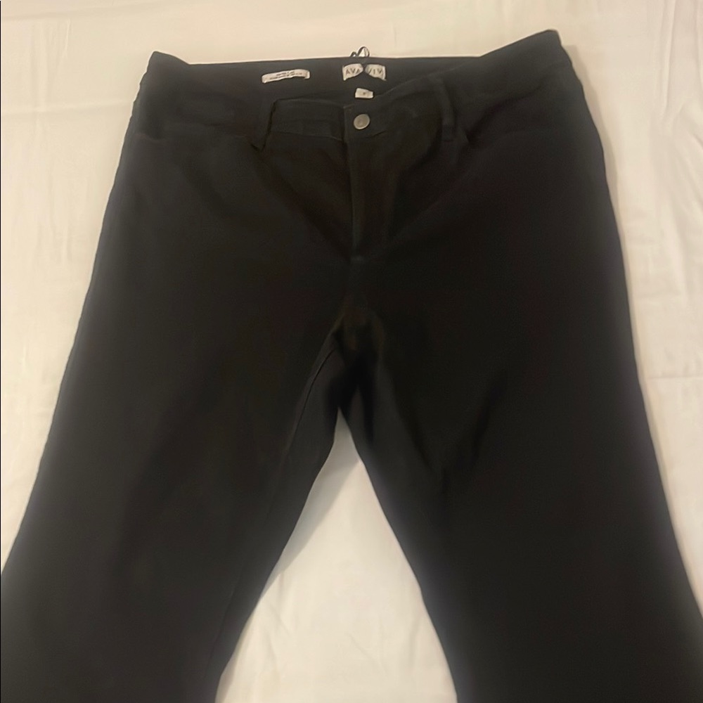 Ava & Viv Black Flare & Wide Leg Jeans